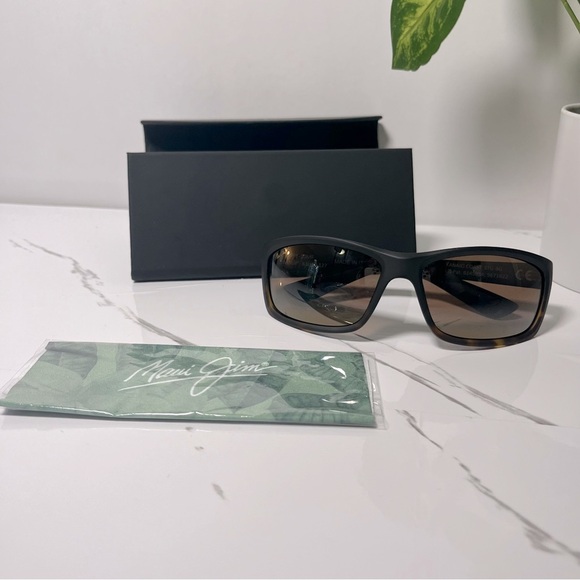 Maui Jim Other - Maui Jim Kanaio Coast Men’s Matte Tortoise Ombré Sunglasses NEW